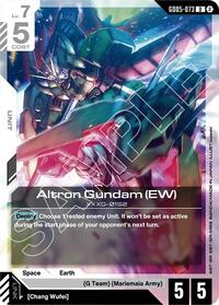 Altron Gundam GD05-073 [ Inglese / Giapponese ]