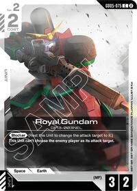 Royal Gundam GD05-075 [ Inglese / Giapponese ]