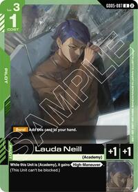 Lauda Neill GD05-087 [ Inglese / Giapponese ]