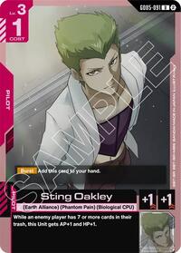 Sting Oakley GD05-091 [ Inglese / Giapponese ]