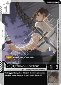 Trowa Barton GD05-099 [ Inglese / Giapponese ]