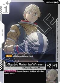 Quatre Raberba Winner GD05-100 [ Inglese ]