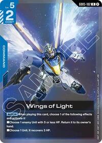 Wings of Light GD05-102 [ Inglese / Giapponese ]