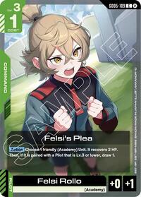 Felsi's Plea GD05-109 [ Inglese / Giapponese ]