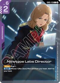 Newtype Labs Director GD05-115 [ Inglese / Giapponese ]