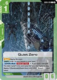 Quiet Zero GD05-126 [ Inglese / Giapponese ]