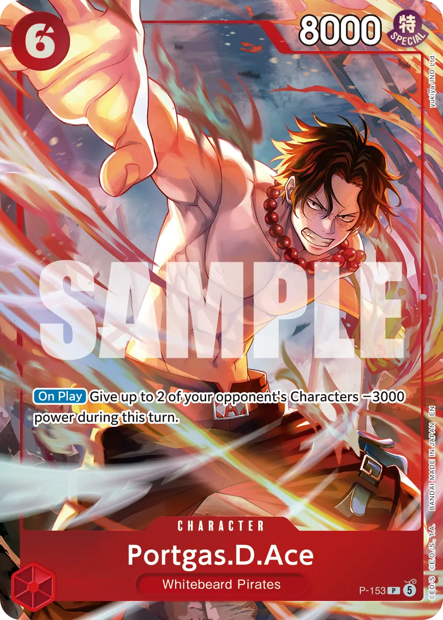 Portgas D Ace P-153 [ Inglese / Giapponese ]