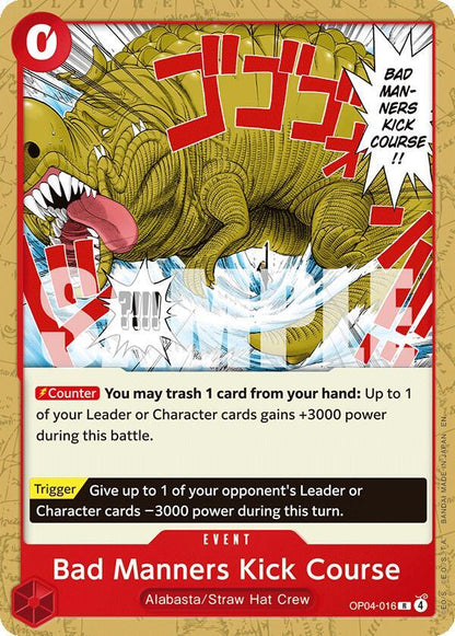 Bad Manners Kick Course OP04-016 [ Inglese / Giapponese ]