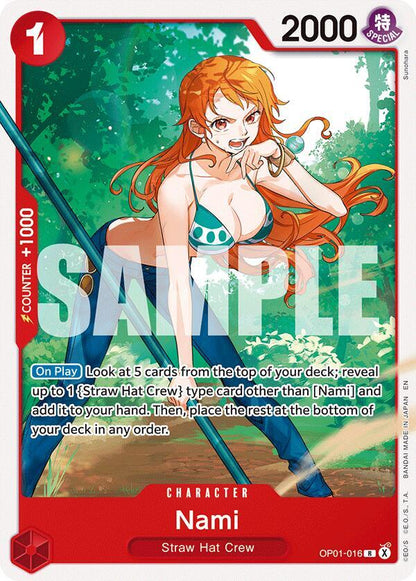 Nami OP01-016 [ Inglese / Giapponese / Francese / Cinese Semplificato ]