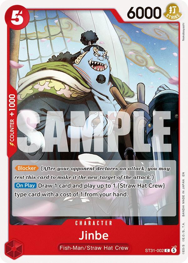 Jinbe ST31-002 [ Inglese / Giapponese / Francese / Cinese Semplificato ]