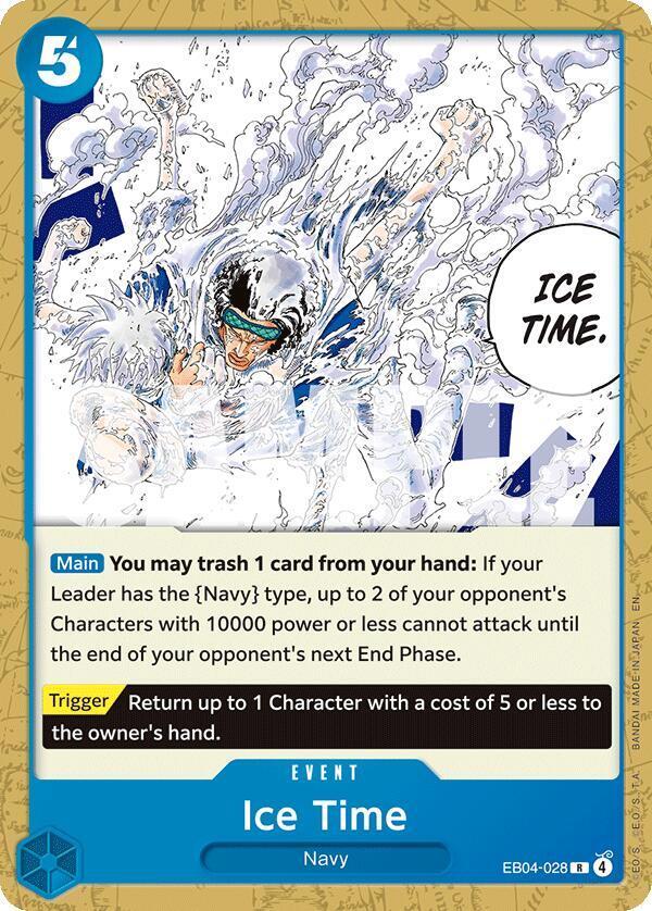 Ice Time EB04-028 [ Inglese / Giapponese ]