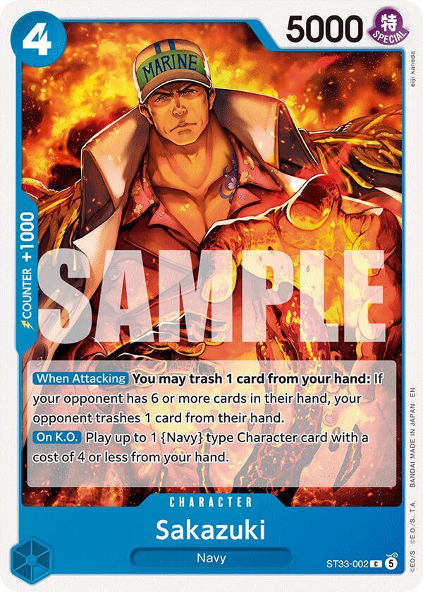 Sakazuki ST33-002 [ Inglese / Giapponese / Francese / Cinese Semplificato ]