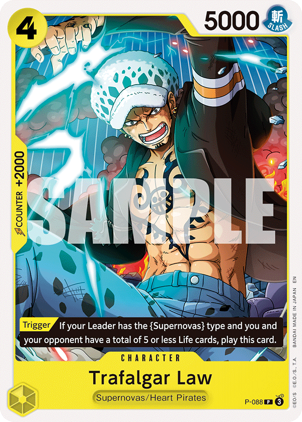 Trafalgar Law P-088 [ Inglese / Giapponese ]