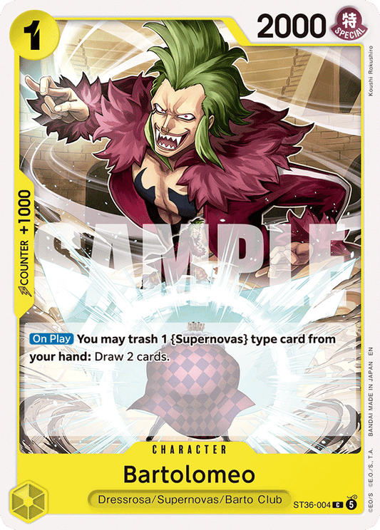 Bartolomeo ST36-004 [ Inglese / Giapponese / Francese / Cinese Semplificato ]