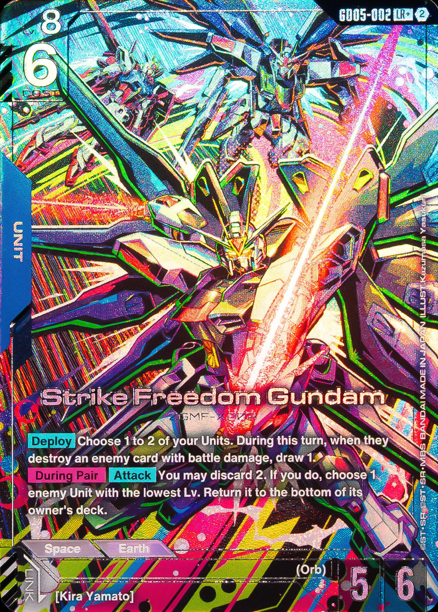 Strike Freedom Gundam GD05-002 [ Inglese / Giapponese ]