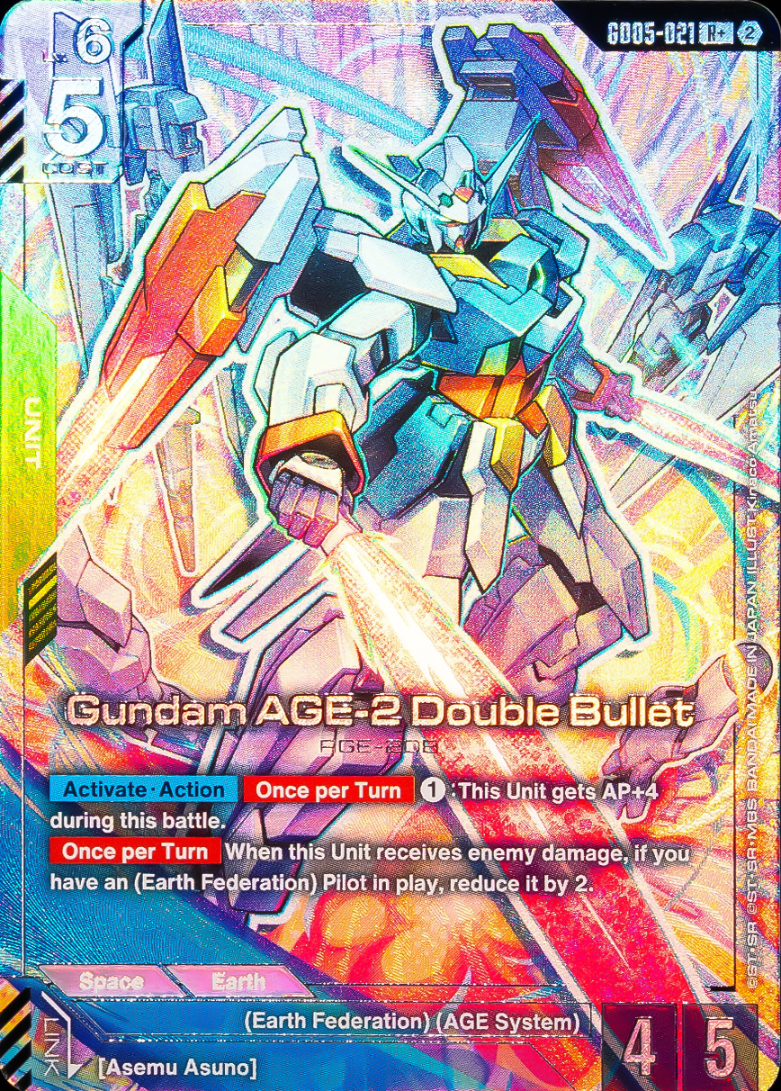 Gundam AGE-2 Double Bullet AGE-2 [ Inglese / Giapponese ]