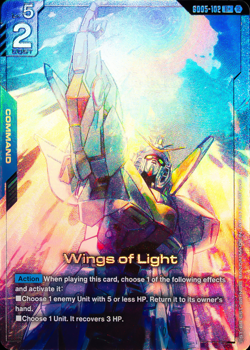 Wings of Light GD05-102 [ Inglese / Giapponese ]