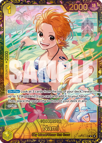 Nami OP15-108 [ Inglese / Giapponese ]