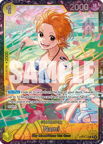Nami OP15-108 [ Inglese / Giapponese ]