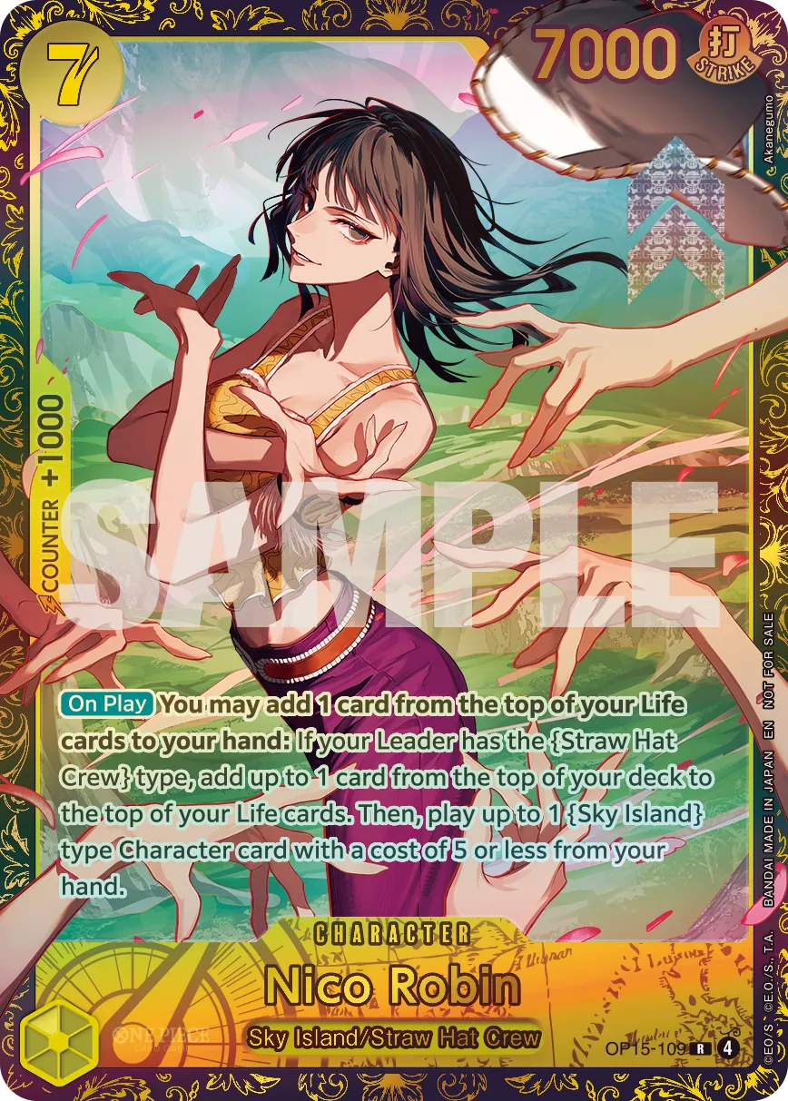 Nico Robin OP15-109 [ Inglese / Giapponese ]