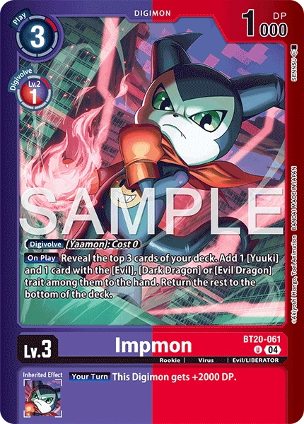 Impmon BT20-061 [ Inglese ]