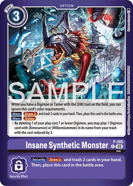 Insane Synthetic Monster P-205 [ Inglese ]