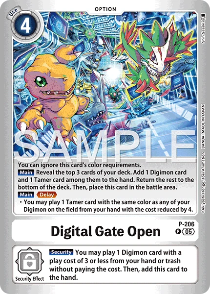 Digital Gate Open P-206 [ Inglese ]