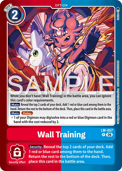 Wall Training LM-057 [ Inglese ]