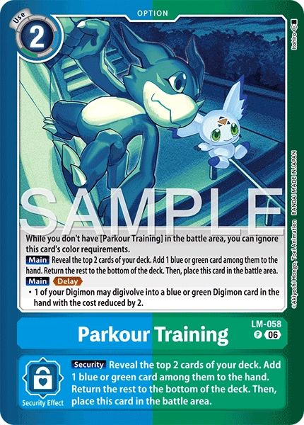 Parkour Training LM-058 [ Inglese ]