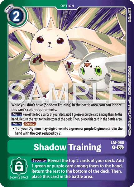 Shadow Training LM-060 [ Inglese ]