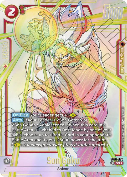 Son Goku ST01-004 [ Inglese / Giapponese ]