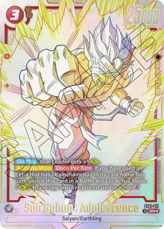 Son Gohan : Adolescence ST01-011 [ Inglese / Giapponese ]