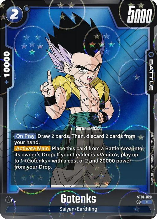 Gotenks ST01-020 [ Inglese / Giapponese ]