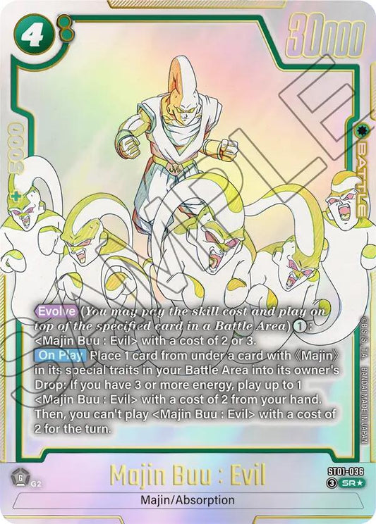 Majin Buu : Evil ST01-036 [ Inglese / Giapponese ]