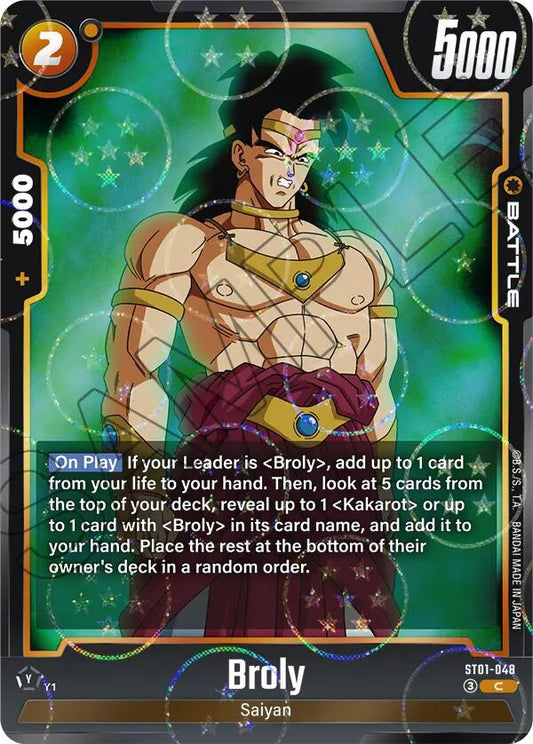 Broly ST01-048 [ Inglese / Giapponese ]