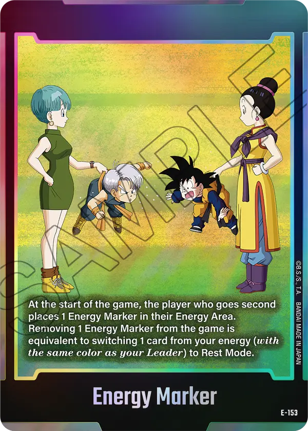 Energy Marker E-153 [ Inglese / Giapponese ]