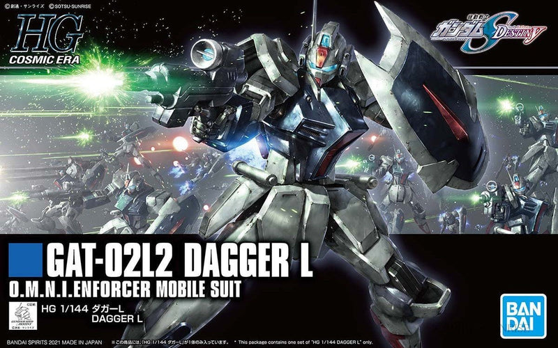 BANDAI HIGH GRADE HGCE 1/144 MOBILE SUIT GUNDAM GAT-02L2 DAGGER L