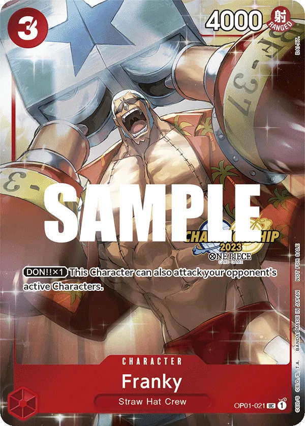 Franky OP02-008 [ Inglese / Giapponese ]
