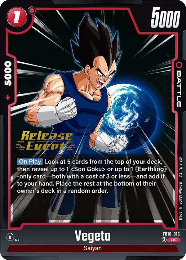 Vegeta FB10-016 [ Inglese / Giapponese ]
