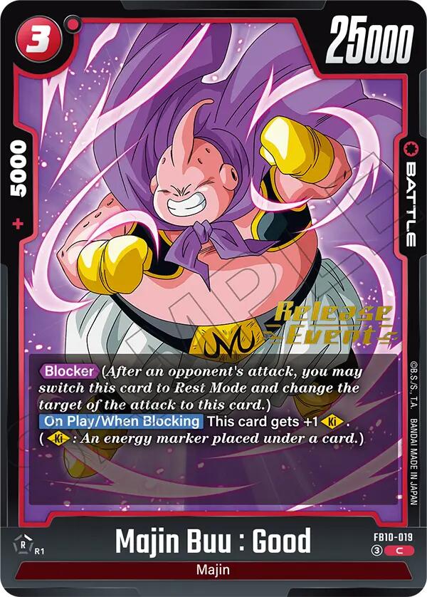 Majin Buu Good FB10-019 [ Inglese / Giapponese ]