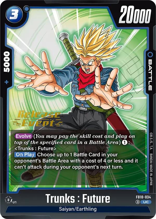 Trunks Future FB10-034 [ Inglese / Giapponese ]