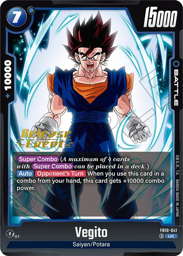 Vegito FB10-041 [ Inglese / Giapponese ]