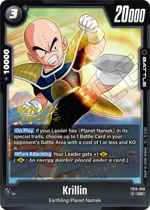 Krillin FB10-098 [ Inglese / Giapponese ]