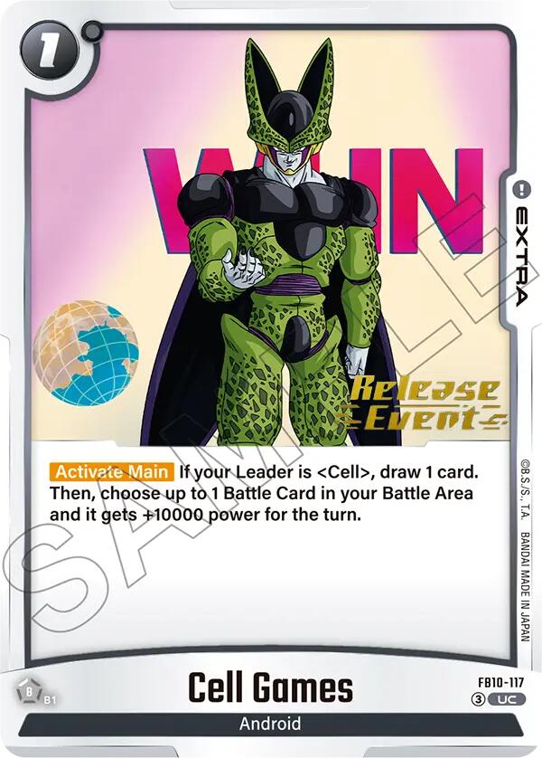 Cell Games FB10-117 [ Inglese / Giapponese ]