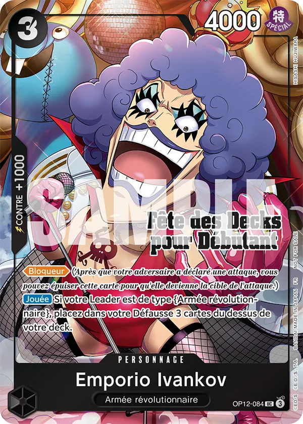 Emporio Ivankov OP12-084 [ Inglese / Giapponese ]