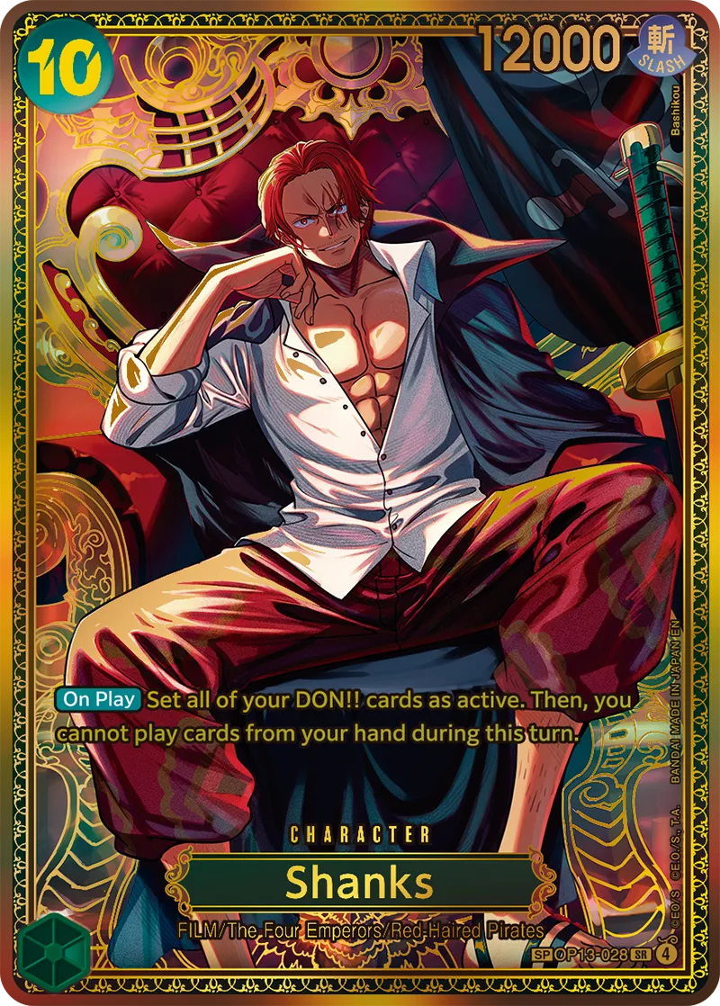 Shanks OP13-028 [ Inglese / Giapponese ]