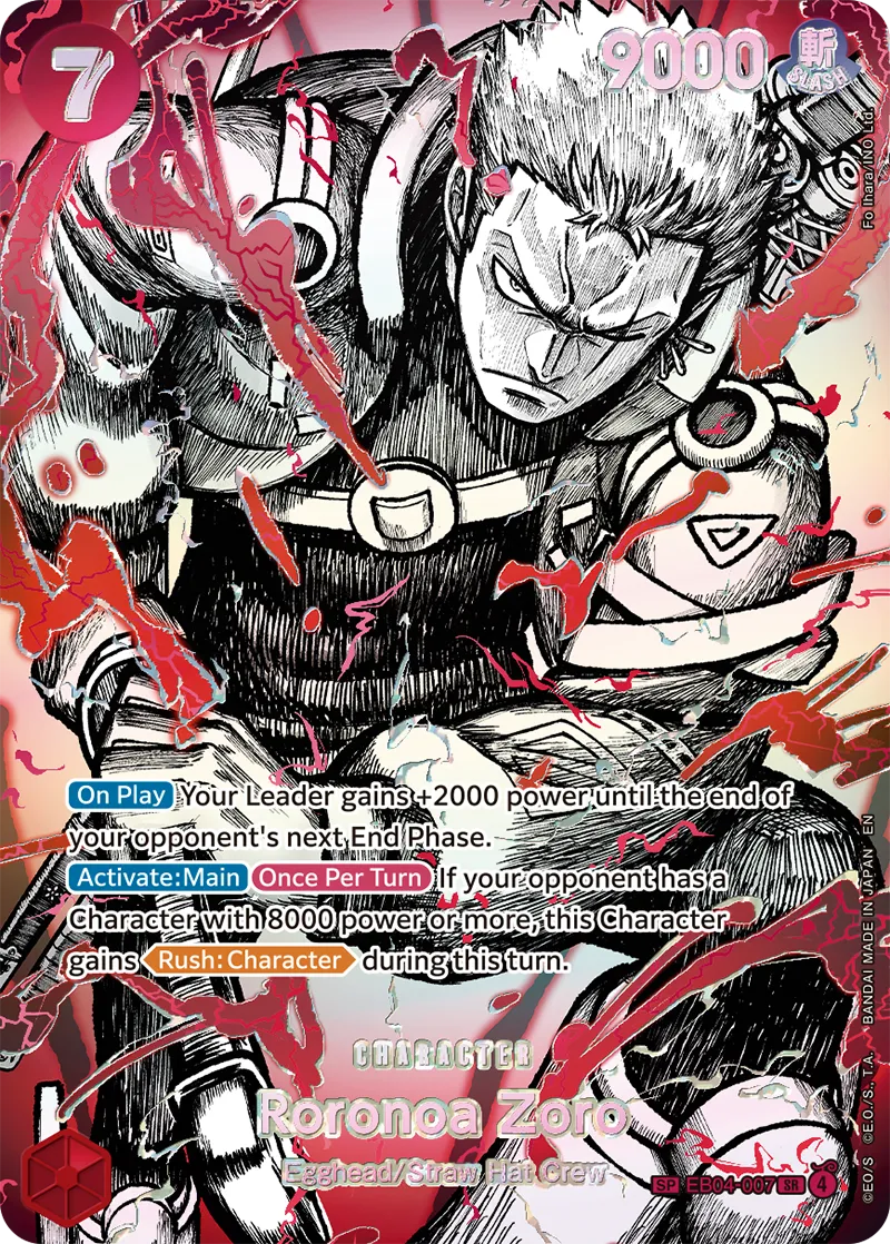Roronoa Zoro EB04-007 [ Inglese / Giapponese ]