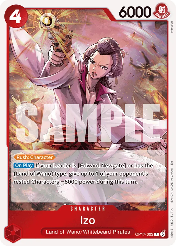 Izo OP17-003 [ Inglese / Giapponese ]