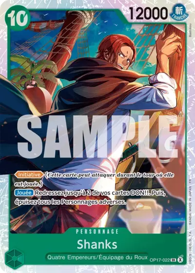 Shanks OP17-022 [ Inglese / Giapponese ]