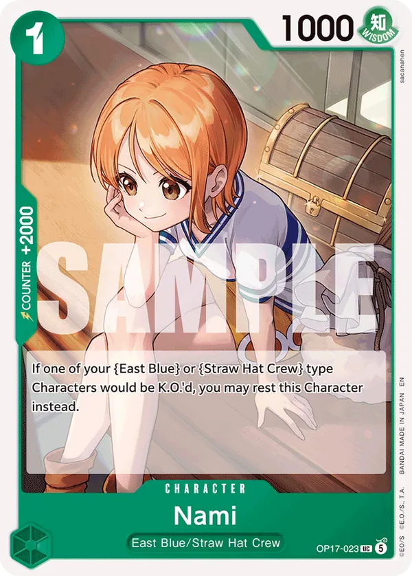 Nami OP17-023 [ Inglese / Giapponese ]
